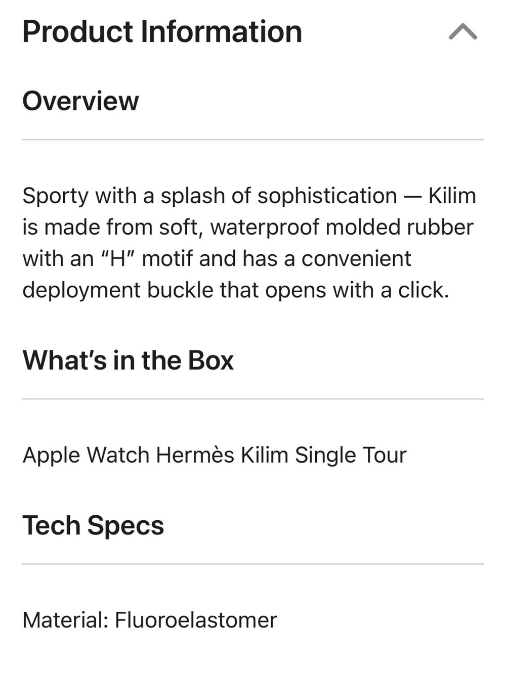 NWT - Authentic Apple Watch Hermès Kilim Band - Picture 7 of 11